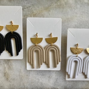 Polymer Clay Earring | Statement Earrings | Clay Jewelry | Boho Earring