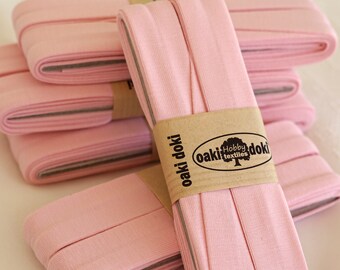 Pink Lemonade Carnation Pink Double Fold Bias Tape, 3 yards