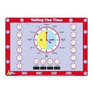 Placemat Little Wigwam Telling The Time
