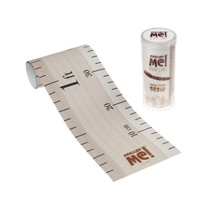 Mesurez-moi! Tableau des hauteurs enroulables pour les enfants - Retro Ruler