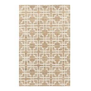 Premium Quality Rugs Ballard Natural White Jute Hand Woven Premium American Style Rugs Living Room, Drawing Room, Dining Room Jute Carpet