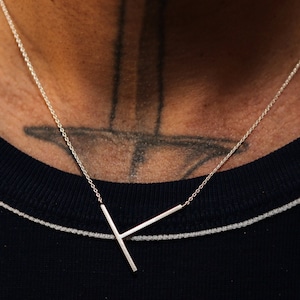 Plata Letra T Collar Personalizado Minimalista- Danzante Letra T