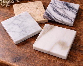 Color Mix Marble Coaster Set