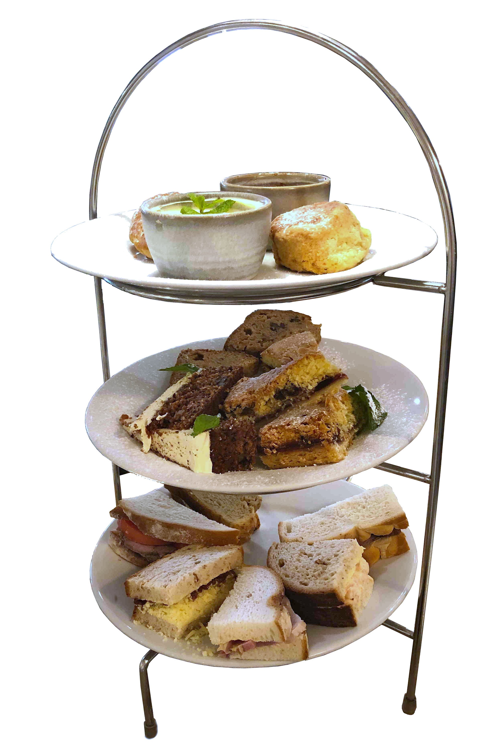 Stainless Steel 3 Tier Afternoon Tea Stand / Cake Stand Medium Etsy UK