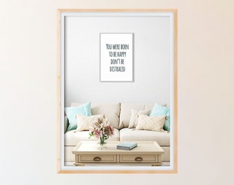 Mindset Signs & Mockup Quote, Printable Mindset Wall Art For Home and Office Decor.