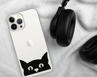 Exclusive Black Cat iPhone Case + 3 FREE Minimalist Cat Quotes Printable Wall Art For Home and Office Decor.