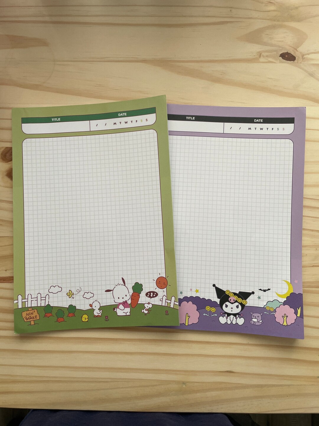 Cartoon Notepad!! - Etsy