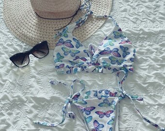 cute butterflies bikini!!