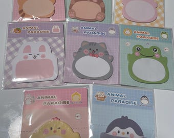 Lovely Animals Sticky Notes!!
