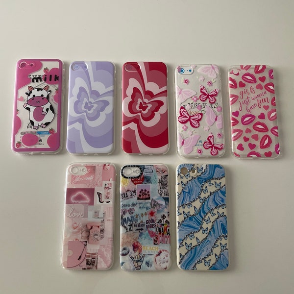 Cute iPhone 7/8/SE2 Cases!!