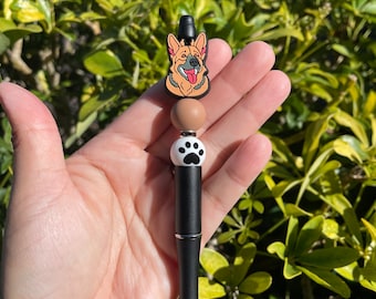 German Shepard Head Pen!!