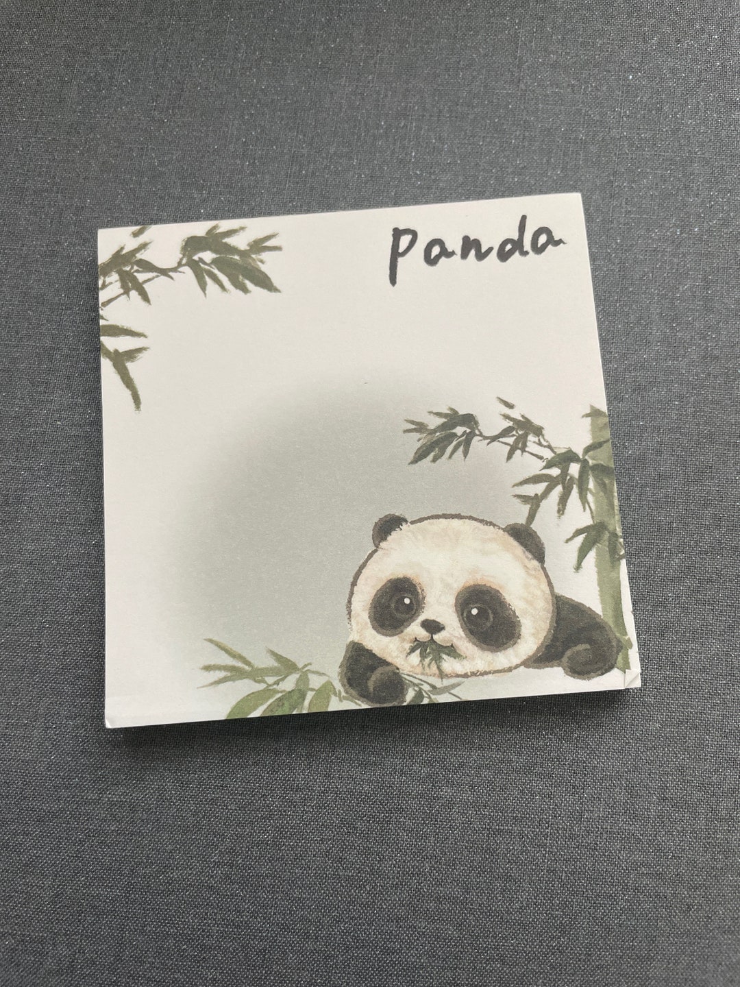 Panda Notepad!! - Etsy