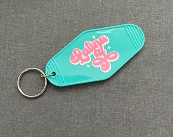 Latina Af Motel Keychain!!