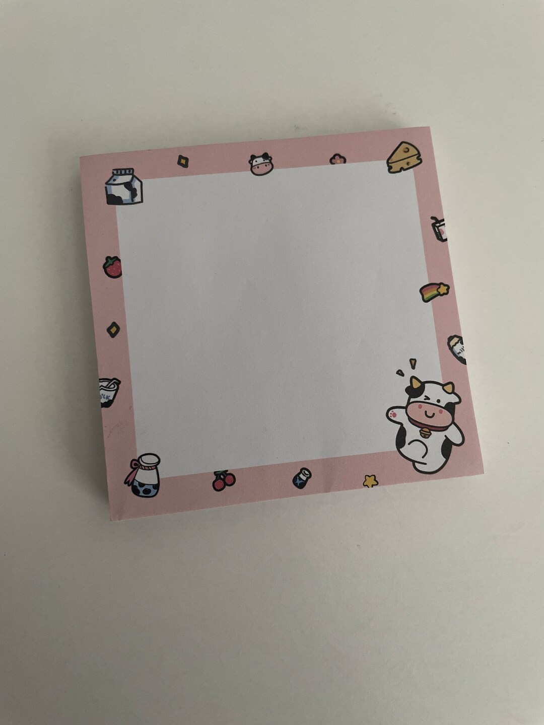 Pretty Cow Sticky Notes!! - Etsy