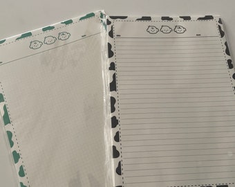 Cow print Notepad!!