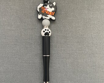 Husky With Scarf Pen!!
