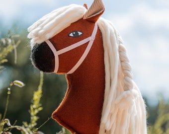 Companion pony “Mohn” hobby horse hobby horse