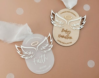 Angel Baby Christmas Ornament | Baby Loss Memorial | Infant Loss | Miscarriage Keepsake Gift | Baby In Heaven | Carried for a Moment