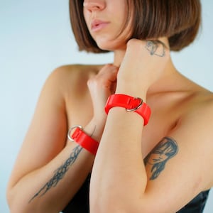 ABDL Quick cuffs cute handcuffs selflocking without key