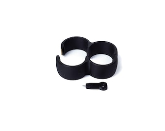 Esposas BDSM con cierre a presión: Esposas rápidas Irish-8, diseño en forma de ocho, 7 colores, tamaño personalizado, hechas a mano en Berlín.