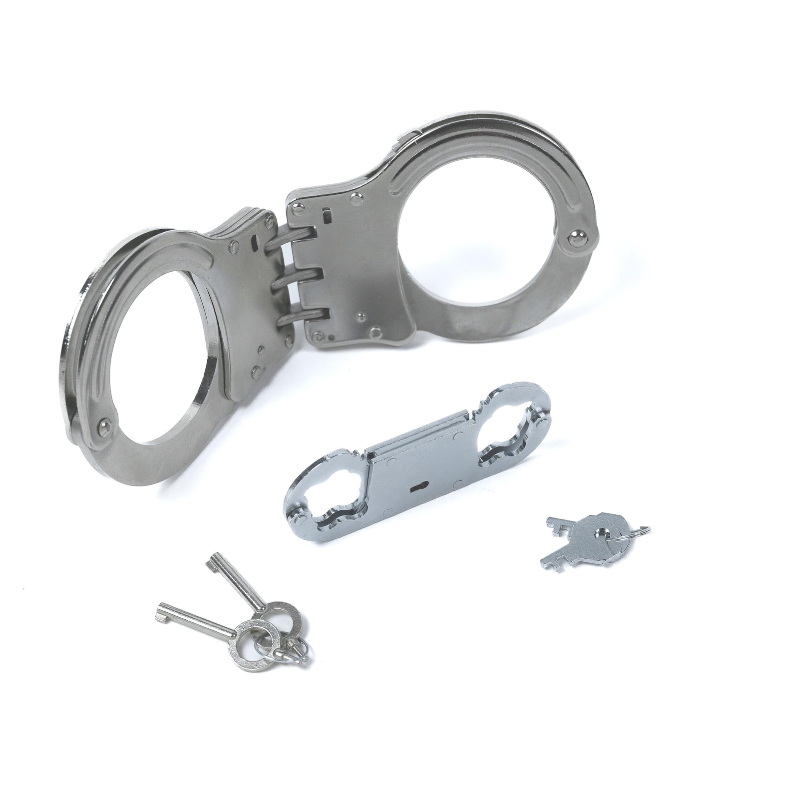 Using Rigid Handcuffs Rigid BDSM Handcuffs Steel: Hinged Hand Irons, Double Lock, 2 Keys ...
