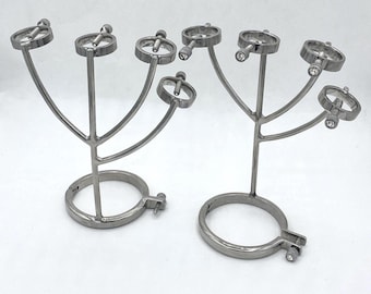 Esposas, esposas con esposas para los dedos, juego de 2