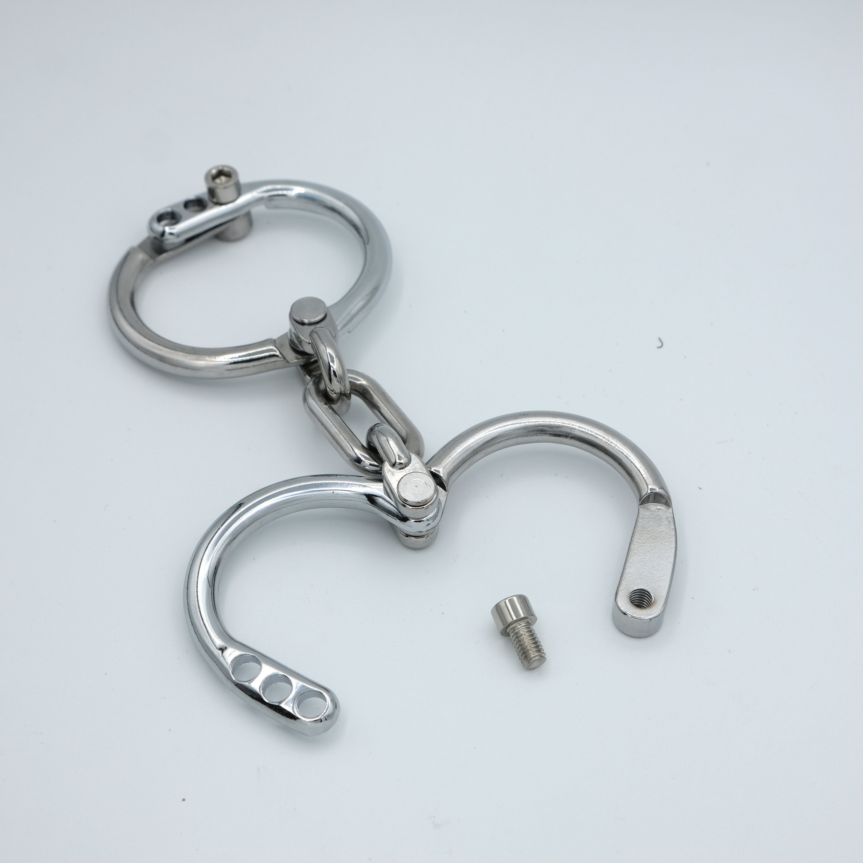 Silver Handcuffs - Etsy