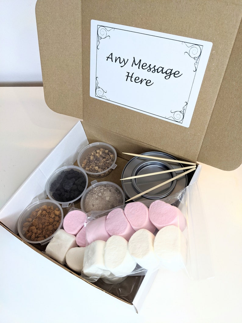 Vegan Halal Marshmallow Smores S'mores Toasting Kit Gift Etsy UK