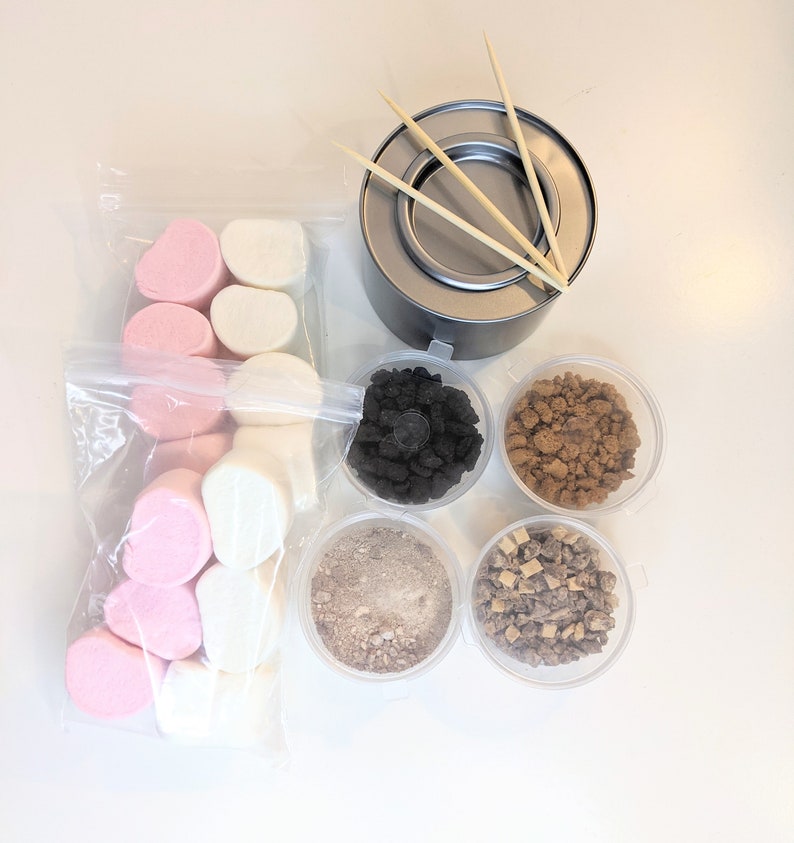 Vegan Halal Marshmallow Smores S'mores Toasting Kit Gift Etsy UK
