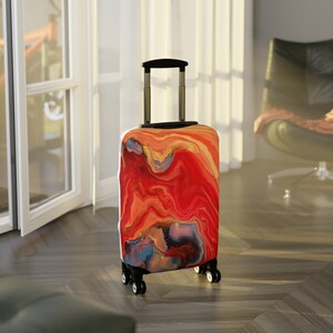 Abstract Rainbow Luggage Cover image 1