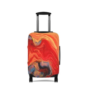 Abstract Rainbow Luggage Cover image 2