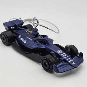 Custom Hotwheels F1 Williams Racing Team Christmas ornament