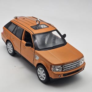 Décoration de Noël personnalisée pour grande voiture Land Rover Range Rover Sport - orange
