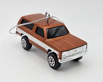 Diecast 1979 Chevy K5 Blazer Christmas ornament