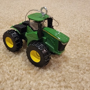 Custom John Deere 9620R Christmas Ornament