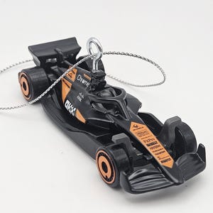Hotwheels McLaren F1 Racing Team Christmas ornament