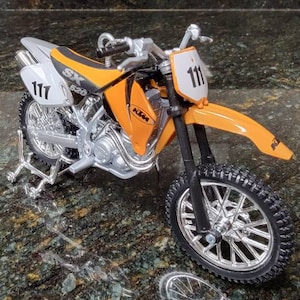 Custom KTM 520 SX Motocross Christmas ornament