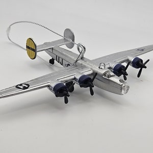 Custom B-24 Liberator Airplane Christmas ornament