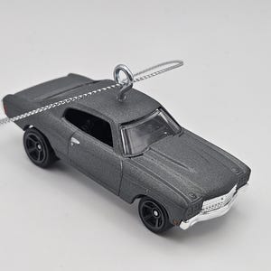 Custom Hotwheels 1970 Chevelle SS Christmas ornament