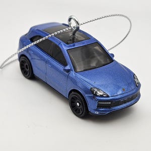 Custom Matchbox Porsche Cayenne Turbo Christmas ornament