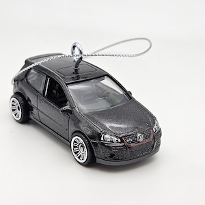 Custom Matchbox Volkswagen GTI Christmas ornament