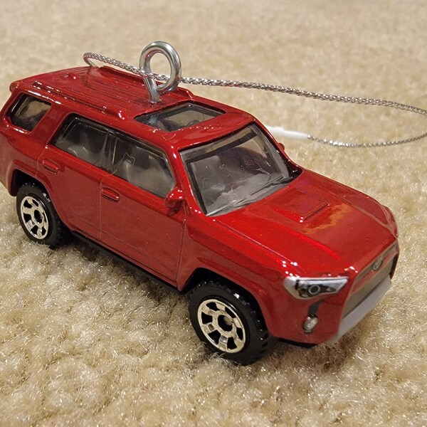 Custom Toyota 4Runner Christmas ornament