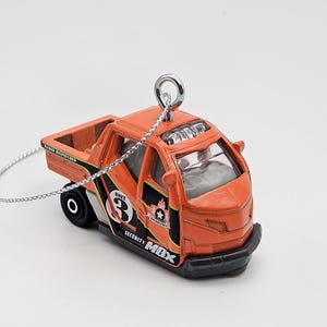 Custom Matchbox Meter Maid Utility Vehicle Christmas ornament