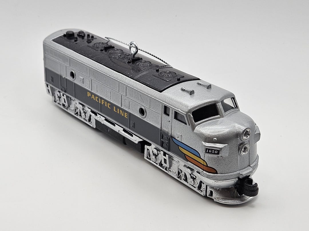 Custom Locomotive Train Engine Diecast Christmas Ornament - Etsy