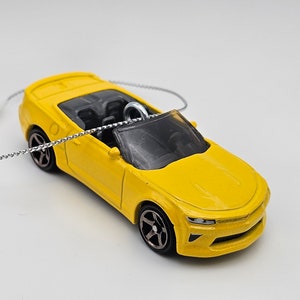 Custom Matchbox 2016 Chevy Camaro Convertible Christmas ornament