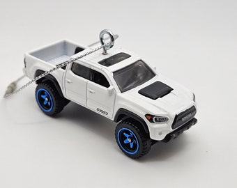 Hotwheels 2020 Toyota Tacoma Pickup Truck Christmas ornament
