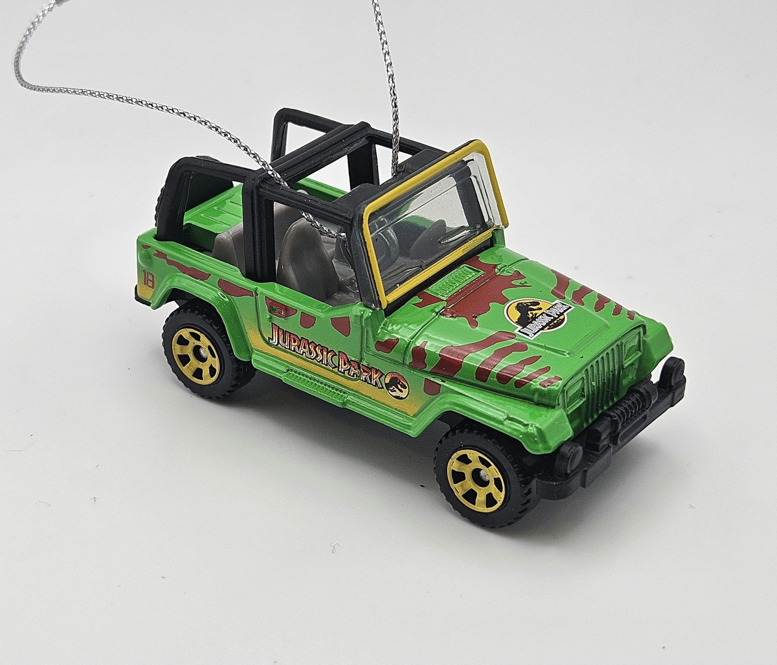 Matchbox Jurassic Park Rebirth 1993 Jeep Wrangler Christmas