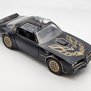 Custom Hotwheels Big Car 1977 Pontiac Firebird from Smoky and the Bandit Christmas ornament
