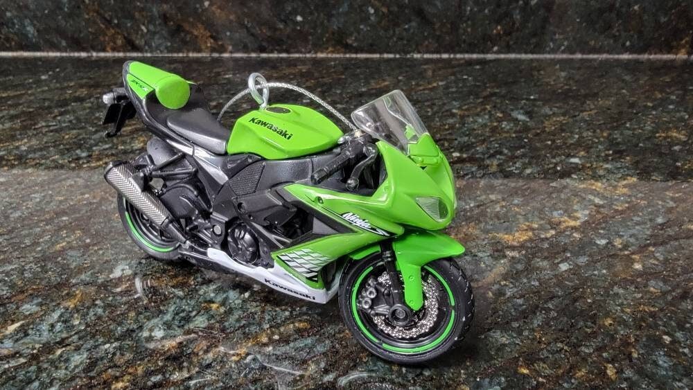 Custom Kawasaki Ninja ZX-10R Christmas Ornament - Etsy