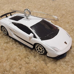 Custom Hotwheels Lamborghini Gallardo LP 570-4 Superleggera Christmas ornament